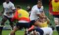 Eddie Jones’s England in training