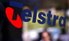 Telstra sign