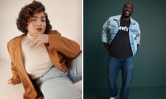 A two way composite of Mia Dennis, a Sydney-based model and body positive artist and Toks James, model and CEO of Undivided