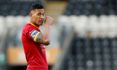 Israel Folau of Catalans Dragons