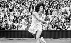 Virginia Wade (vs Betty Stove) at Wimbledon Ladies Final, 1 July 1977