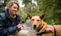 Detection dogs are being used in the fight against Platypus extinction. Kip with Wildlife Detection Dog Officer Naomi Hodgens at Healesville Sanctuary , north east of Melbourne, Australia.