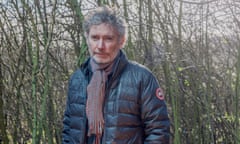 Kevin Macdonald photographed on Hampstead Heath in London.