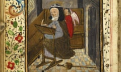 Margery Kempe in a medieval illuminated manuscript : Wikimedia Commons