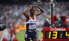 Olympics:  Mo Farah wins mens 5000m