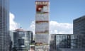 A rendition of the revamped HSBC tower