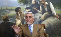 Abdullah Abdullah at his home in Kabul