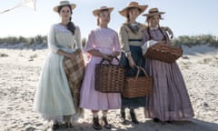 from left, Emma Watson, Florence Pugh, Saoirse Ronan and Eliza Scanlen  in Little Women