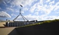 Parliament House in Canberra