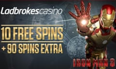 Ladbrokes Iron Man ad