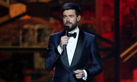 Jack Whitehall pays tribute to Caroline Flack at Brit awards – video 