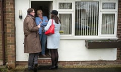 Gareth Snell MP and Ruth Smeeth MP visit voters in Stoke-on-Trent.