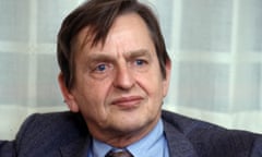 Olof Palme in 1986. He was gunned down in a Stockholm street later that year.