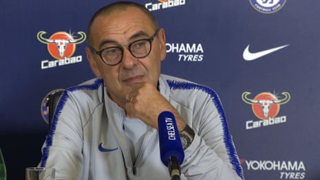 Maurizio Sarri says he is open to John Terry joining Chelsea coaching staff - video