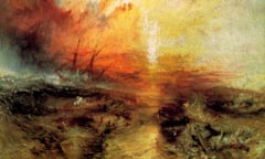 Slave Ship (Slavers Throwing Overboard the Dead and Dying, Typhoon Coming On) by JMW Turner