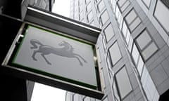 A sign outside a Lloyds Bank branch in London