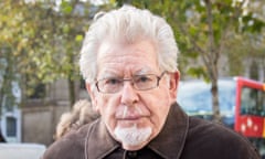 Rolf Harris arrives at the Royal Courts of Justice in London on 8 November for an earlier hearing.