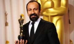 84th Annual Academy Awards - Press Room<br>HOLLYWOOD, CA - FEBRUARY 26:  Filmmaker Asghar Farhadi, winner of the Best Foreign Film Award for 'A Separation,' poses in the press room at the 84th Annual Academy Awards held at the Hollywood & Highland Center on February 26, 2012 in Hollywood, California.  (Photo by Jason Merritt/Getty Images)