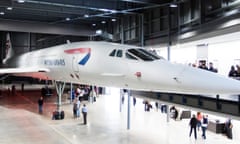 Concorde Alpha Foxtrot at Aerospace Bristol.