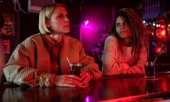 This image released by Max shows Claire Danes, left, and Zazie Beetz in a scene from "Full Circle." (Max via AP)