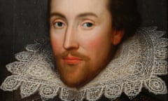 William Shakespeare in his mid-40s.