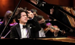 ‘He’s still a boy!’ … Lim at the Van Cliburn piano competition.