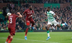 Odsonne Edouard heads Celtic into the lead