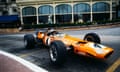 Bruce McLaren at the 1969 Monaco Grand Prix.