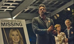 A modern suspense staple … Ben Affleck in the 2014 film adaptation of Gillian Flynn’s Gone Girl.