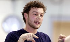 Scarlett in 2013, directing Royal Ballet dancers in rehearsal