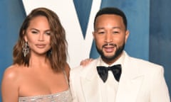 John Legend and his wife Chrissy Teigen