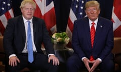 Donald Trump and Boris Johnson.