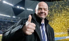 Gianni Infantino at the Under-20 World Cup final