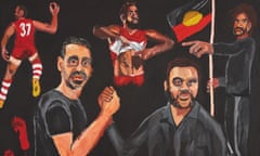 Vincent Namatjira's Archibald-winning painting