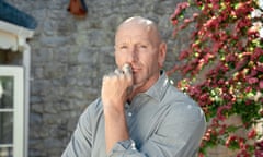 Gareth Thomas at his home in the Vale of Glamorgan.