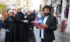 Nish Kumar in Edinburgh for the fringe