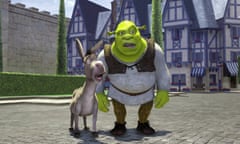 Donkey, voiced by Eddie Murphy, and Shrek, voiced by Mike Myers. Both actors, as well as Cameron Diaz, have been confirmed to return in Shrek 5