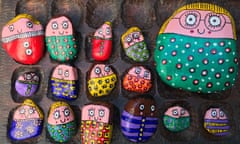 Anna Clow’s painted stones