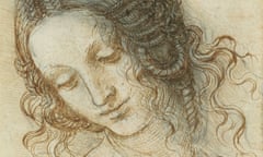 The Head of Leda, c. 1504-6 by Leonardo da Vinci.