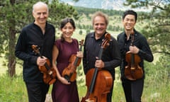 A vivid, assertive performance … Takács Quartet.