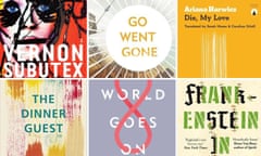 Man Booker International prize 2018 longlist composite