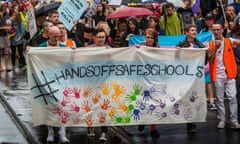 Safe Schools protest