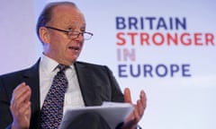 Sir Hugh Orde at pro-EU group launch