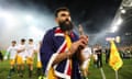 Hat-trick hero Mile Jedinak.