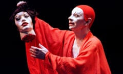 Lindsay Kemp performing in Salome’s Last Dance in London in 2002.