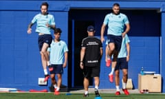 Espanyol players return to training