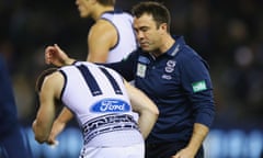 Geelong coach Chris Scott