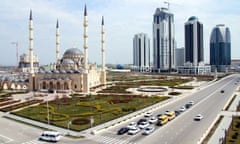 View of Grozny, Chechnya’s capital city