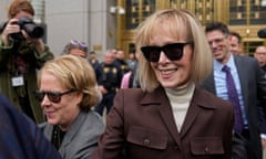 E jean carroll leaving court