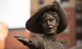 A statue of the suffragette Emmeline Pankhurst in St Peter’s Square, Manchester.